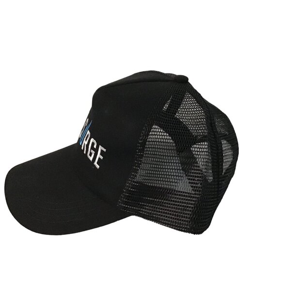 LIFE SURGE SNAP BACK BLACK HAT WITH FRONT LOGO - Picture 3 of 5